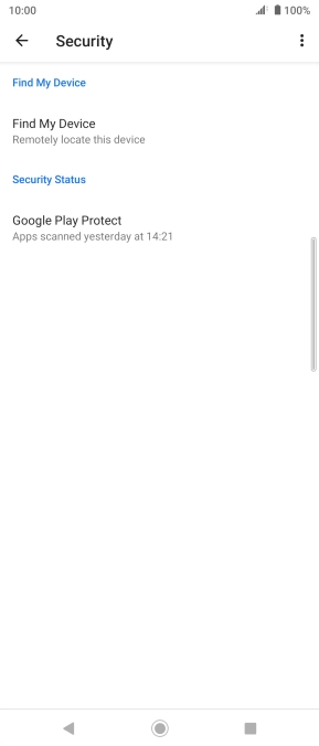 Press Find My Device.
