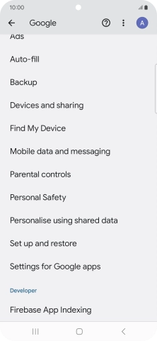 Press Find My Device.