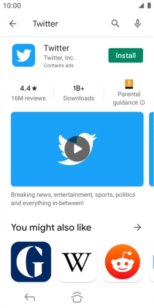 Press Twitter.