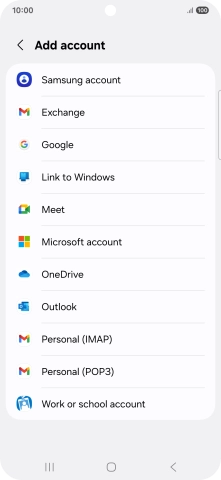 Press Google.