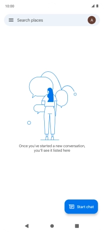 Press Start chat.