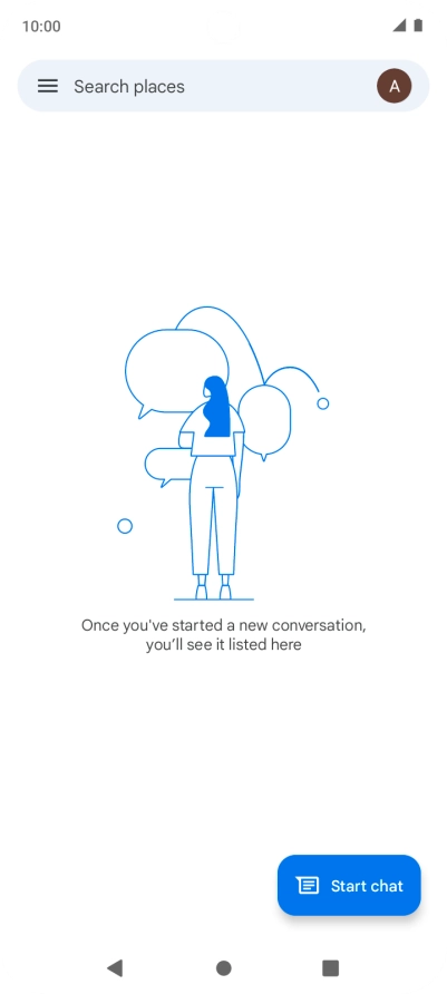 Press Start chat.