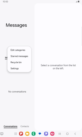 Press Settings.