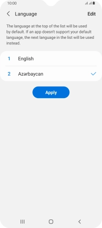 Press Apply.