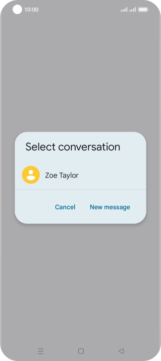 Press New message.