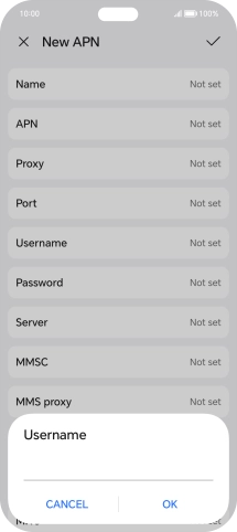 Key in wap and press OK.