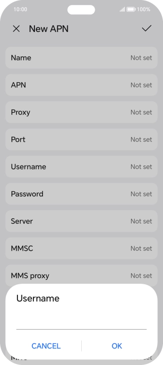 Key in wap and press OK.