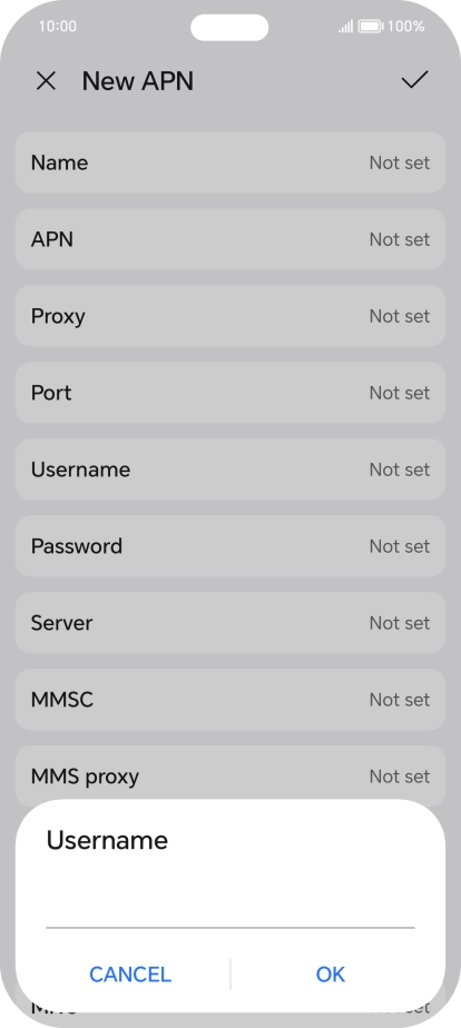Key in wap and press OK.