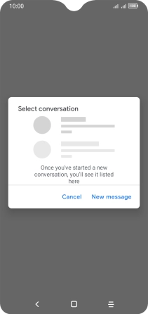 Press New message.