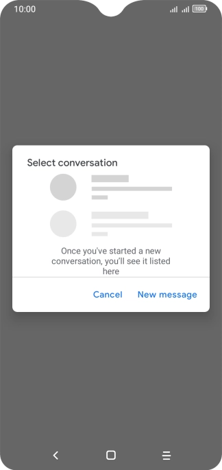 Press New message.