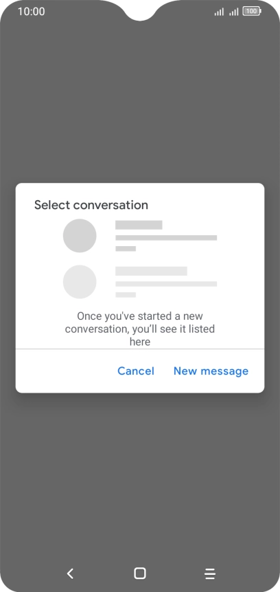 Press New message.