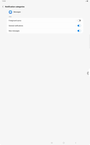 Press New messages.