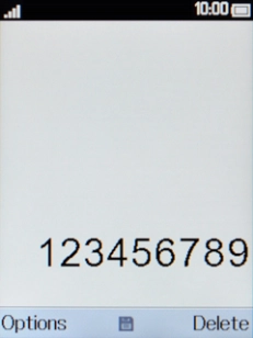 Key in the required number and press Connect to make a call.