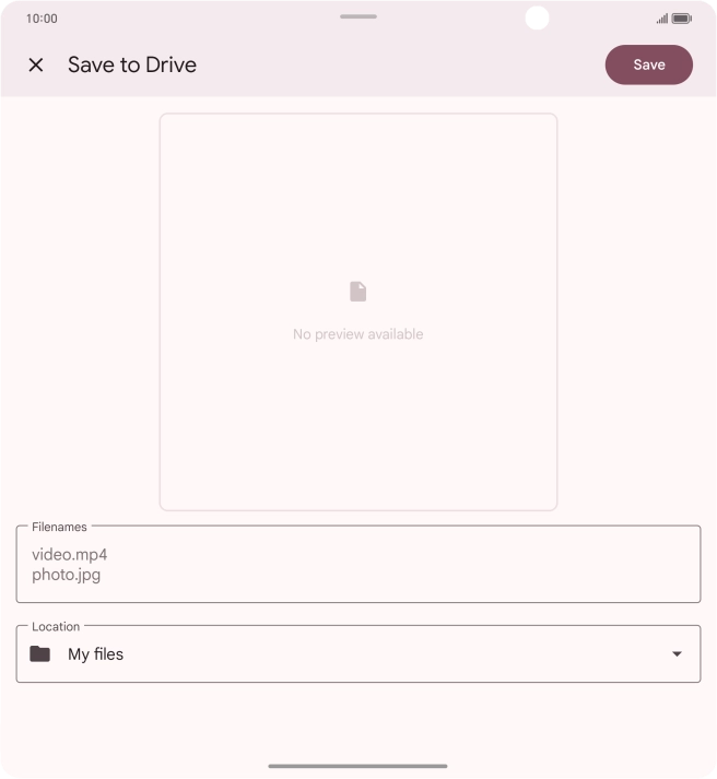 Press Save.