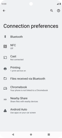 Press NFC.