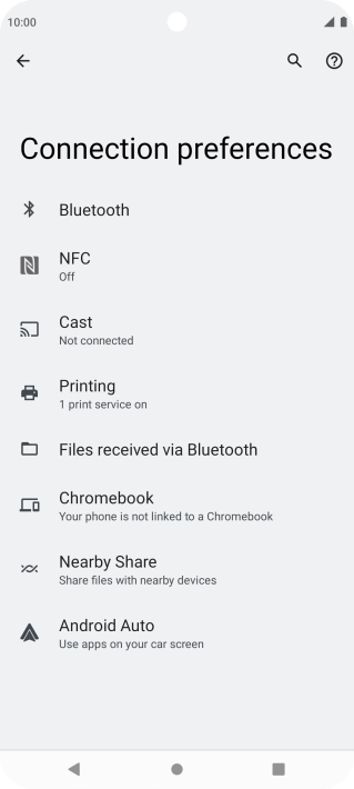 Press NFC.