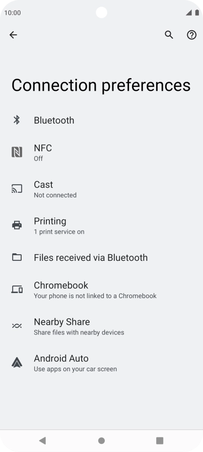 Press NFC.