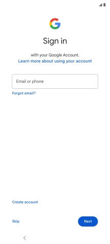 Follow the instructions on the screen to finish the activation.
