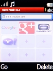 Key in www.youtube.com and press the Left selection key.