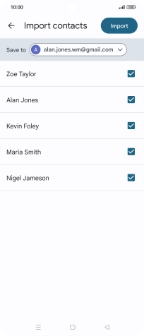 Press the drop down list next to 
