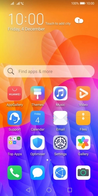 The divert icon shows that all incoming calls are diverted.