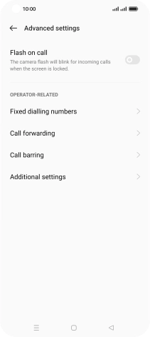 Press Fixed dialling numbers.