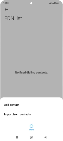 Press Add contact.