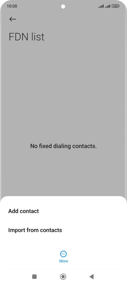 Press Add contact.