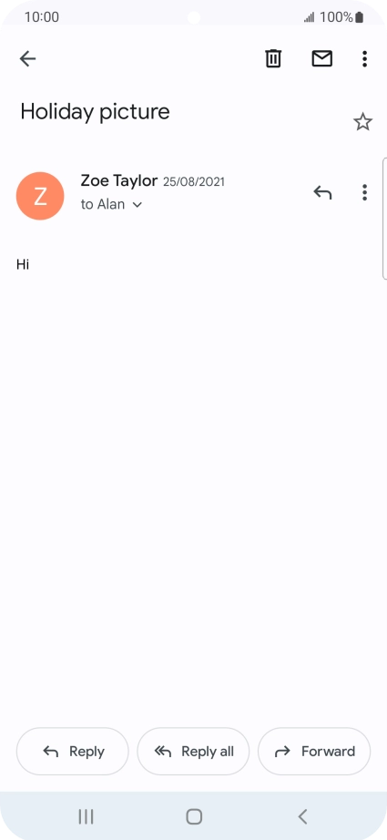 Press Reply.