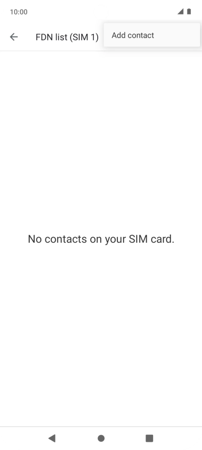 Press Add contact.