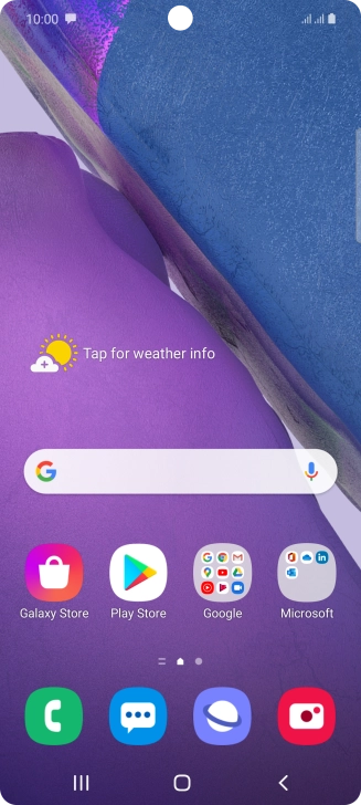 The text/picture message icon shows that you've received a new text or picture message.