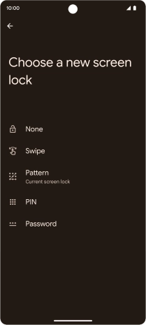 Press None.
