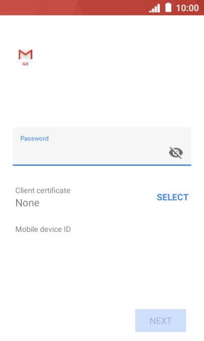 To turn on the function, press SELECT and follow the instructions on the screen to install the required certificate.
