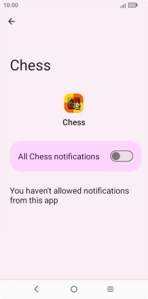 Press the indicator to turn the function on or off.
