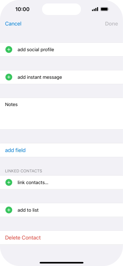 Press link contacts....