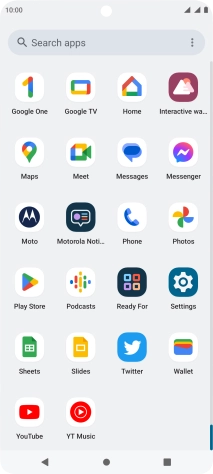 Press Play Store.