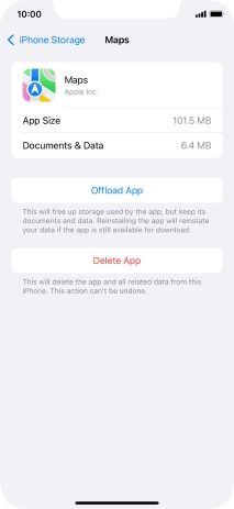 Press Offload App.
