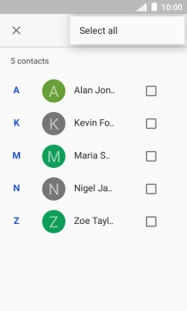 Press Select all.