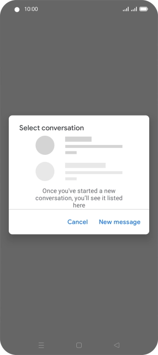 Press New message.