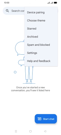 Press Settings.