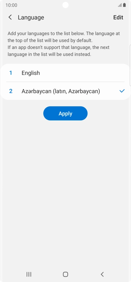 Press Apply.