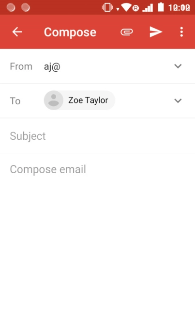 Press Subject and key in the required subject.