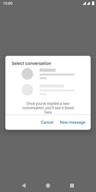 Press New message.