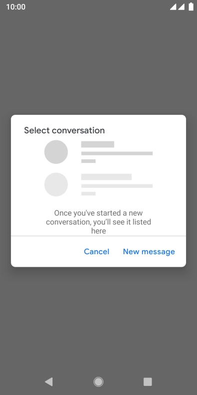 Press New message.