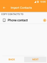 Select Phone contact.