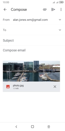 Press the field next to 