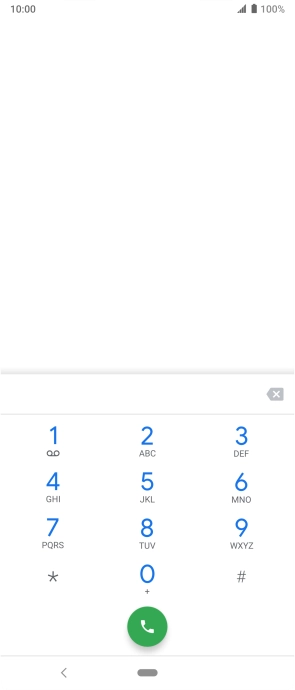 Press and hold number key 1 to call voicemail. Follow the instructions to listen to your messages.