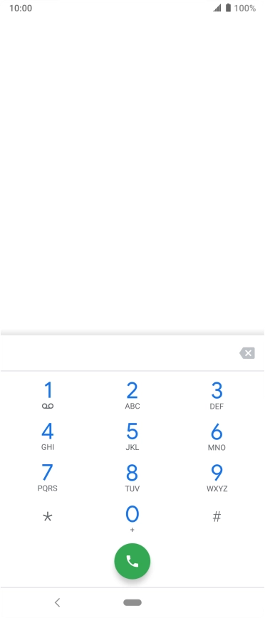 Press and hold number key 1 to call voicemail. Follow the instructions to listen to your messages.