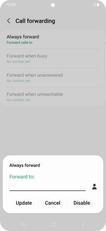 Press Disable.
