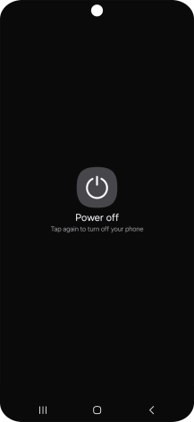 Press Power off.